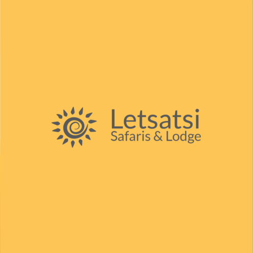 Letstsisafaris logo yellow background
