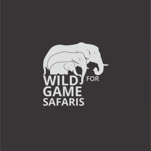 wild for game safaris logo on dark background