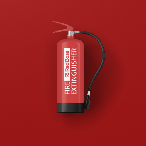 Fire extinguisher Red Base